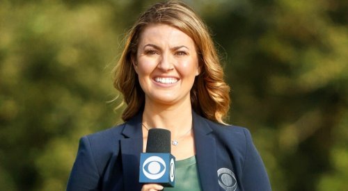 Social Media Was Asking Plenty Of Questions After They Noticed Something Very Strange About Golf Reporter Amanda Balionis During The Masters
