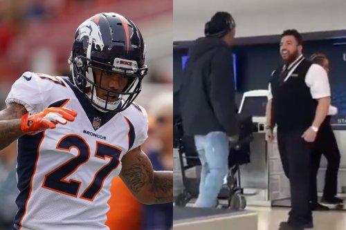 Longer Video Shows United Airlines Employee Slapping Ex-Broncos WR First During Altercation, But He Wasn’t Arrested (VIDEO)