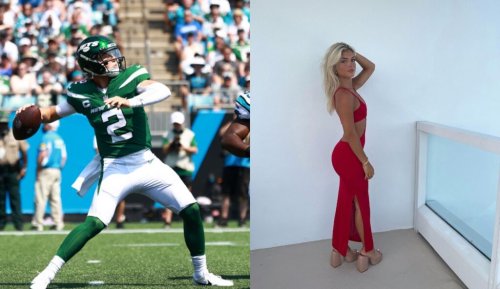 Jets QB Zach Wilson’s GF Nicolette Dellanno Shares Intimate Photo of Couple On Instagram (PIC)