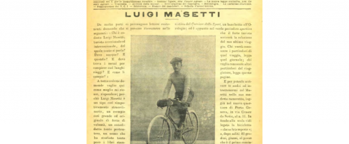 A Trecenta, in Veneto, un monumento per celebrare Luigi Masetti, pioniere del cicloturismo