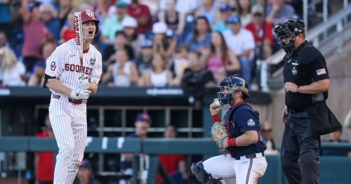 Ole Miss beats Oklahoma at their own game, limiting the Sooners to five hits