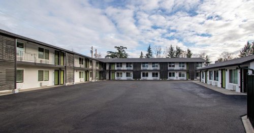 Refurbished Medford motel reopens as 'The Jackson,' affordable housing for Almeda Fire survivors