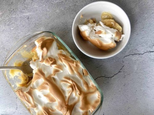 Tennessee Banana Pudding mit Baiser