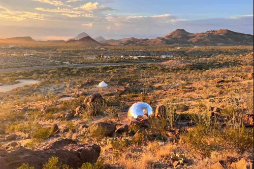 This Mirrored Space Pod Was Just Named the No. 1 Glamping Spot in the U.S.