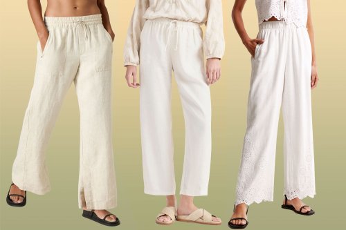 These Are My All-time Favorite White Linen Pants for Hot, Humid Destinations — Plus, 13 More Options From $27