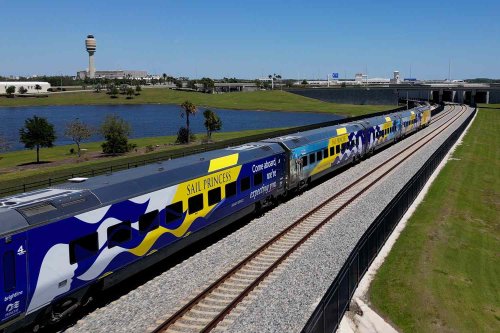 Princess Cruises Now Has a Train-to-port Service With Florida's Brightline — and You Can Have Your Luggage Delivered to the Ship