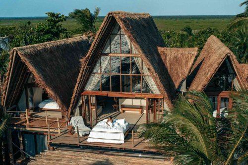 This Tulum Hotel Offers a Rollout King Bed so Guests Can Sleep Under the Stars — Literally