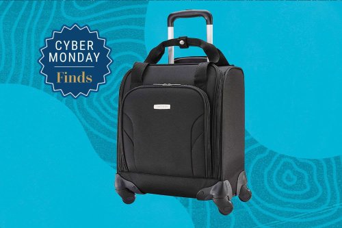 Travelers Call This Samsonite Suitcase the ‘Best Underseat Carry-on’ — and It’s on Sale for a Few More Hours