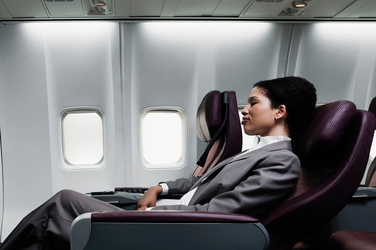 Is it ever OK to recline on a plane? 
