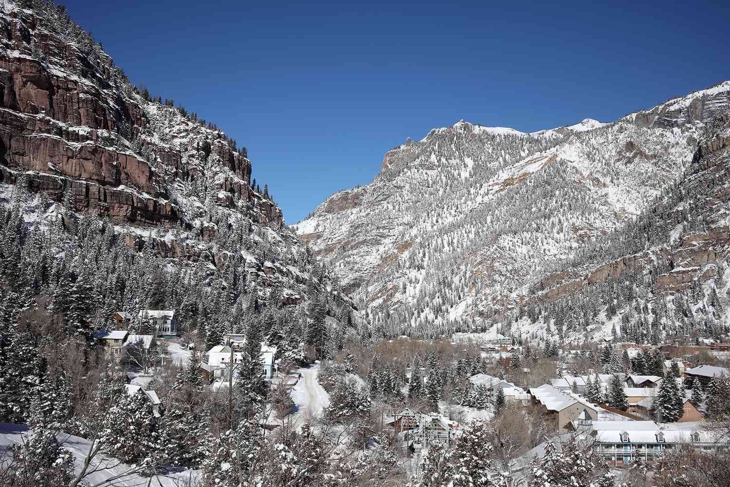 Ouray, Colorado, Is Known as the 'Little Switzerland of America' for Its Skiing and Natural Beauty