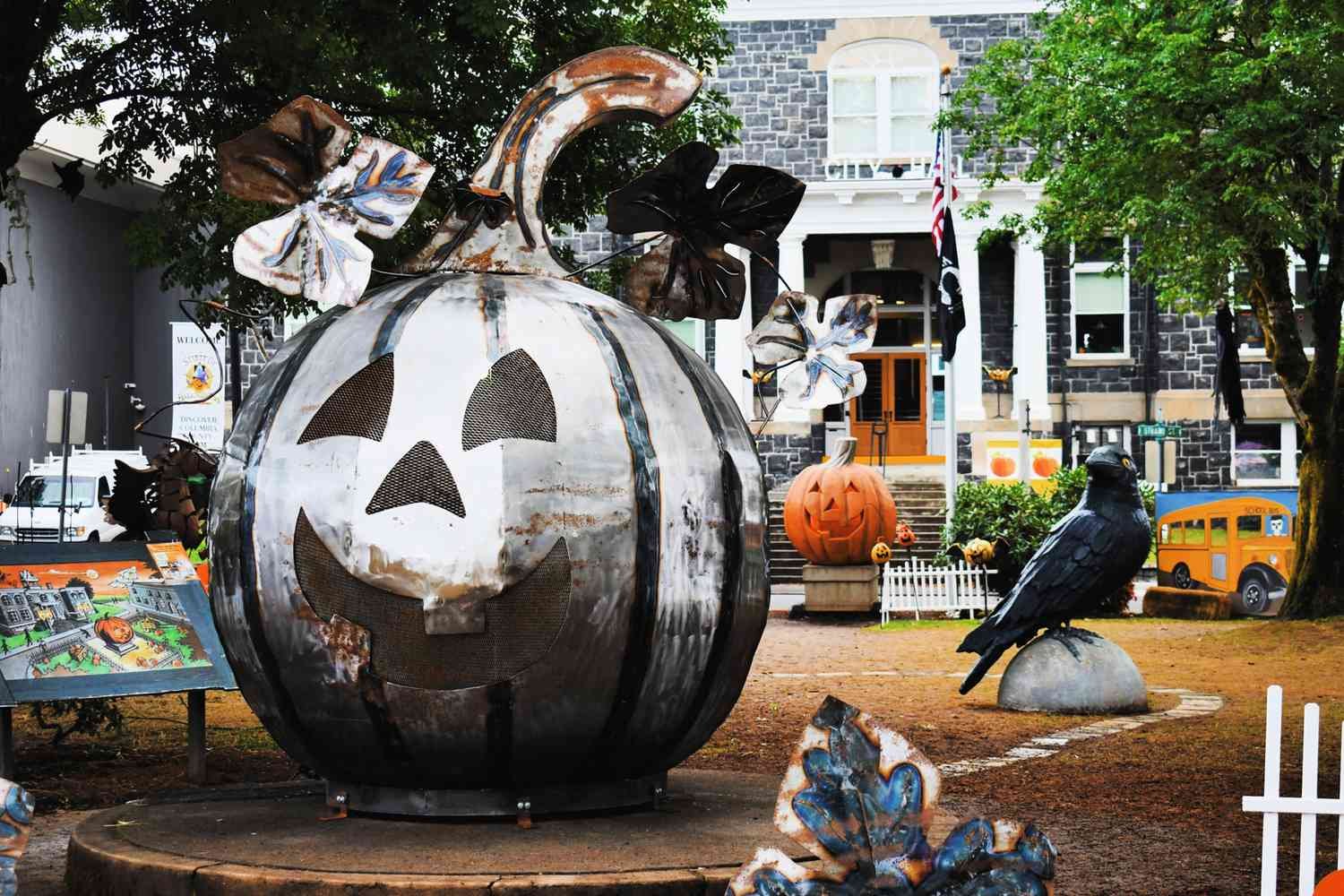 This Oregon Town Is the Real-life Halloweentown — and It Goes All Out for Spooky Season