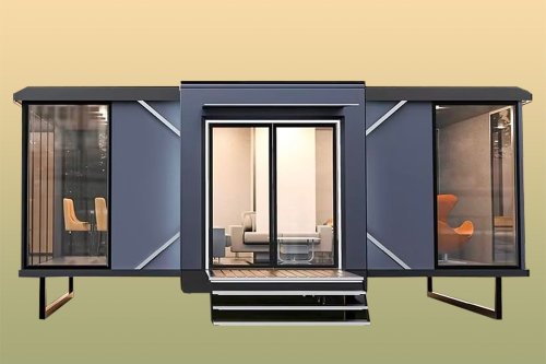 This Tiny House Has Massive Windows, Tons of Natural Light, and a Built-in Security System—for Under $10K