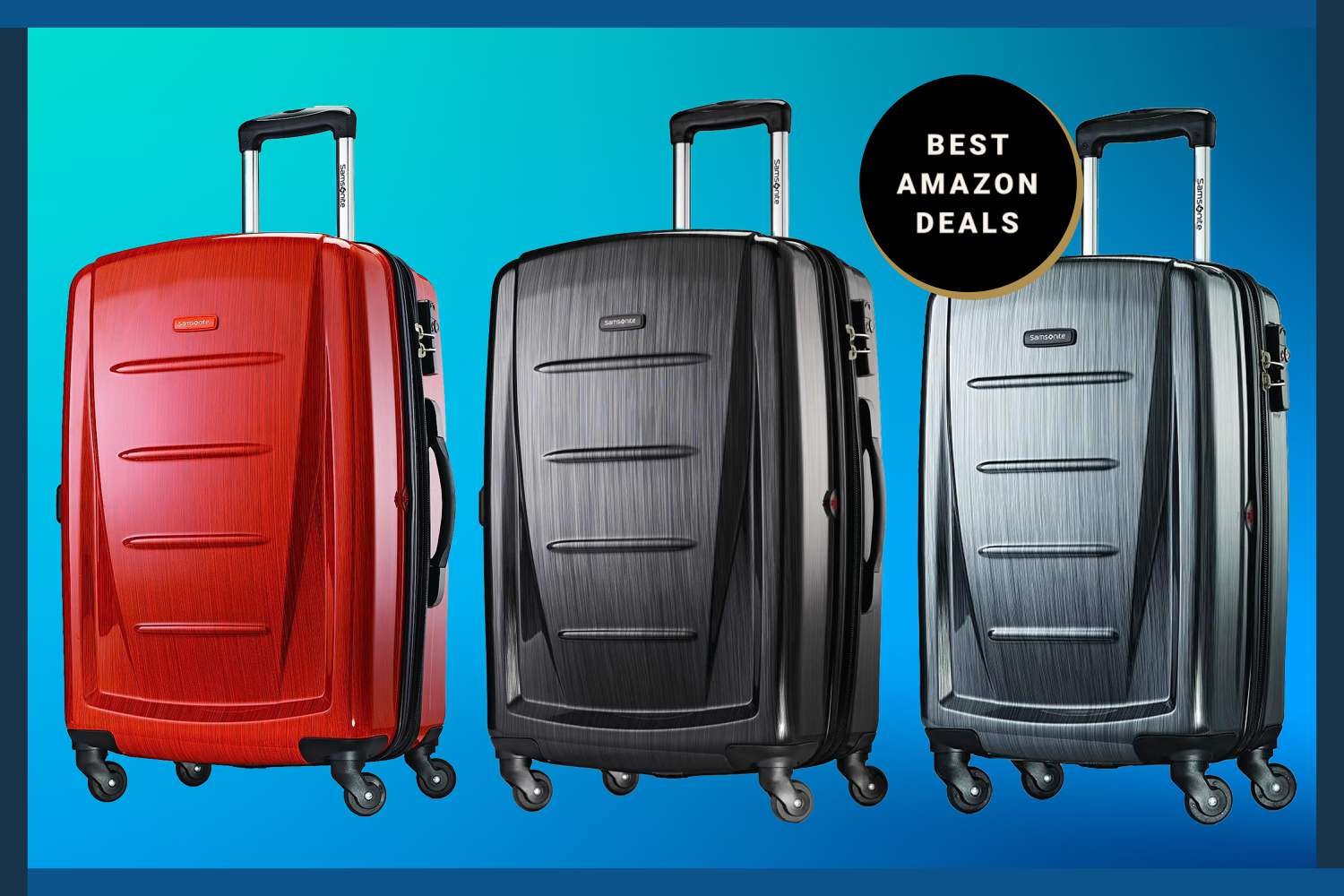 We Can't Believe This Samsonite Suitcase Just Had Its Price Tag Cut in Half for Amazon's October Prime Day