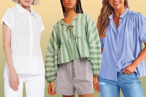 I Rarely Shop for Clothes on Amazon, but I Can’t Pass Up These 9 Travel-ready Spring Blouses From $10