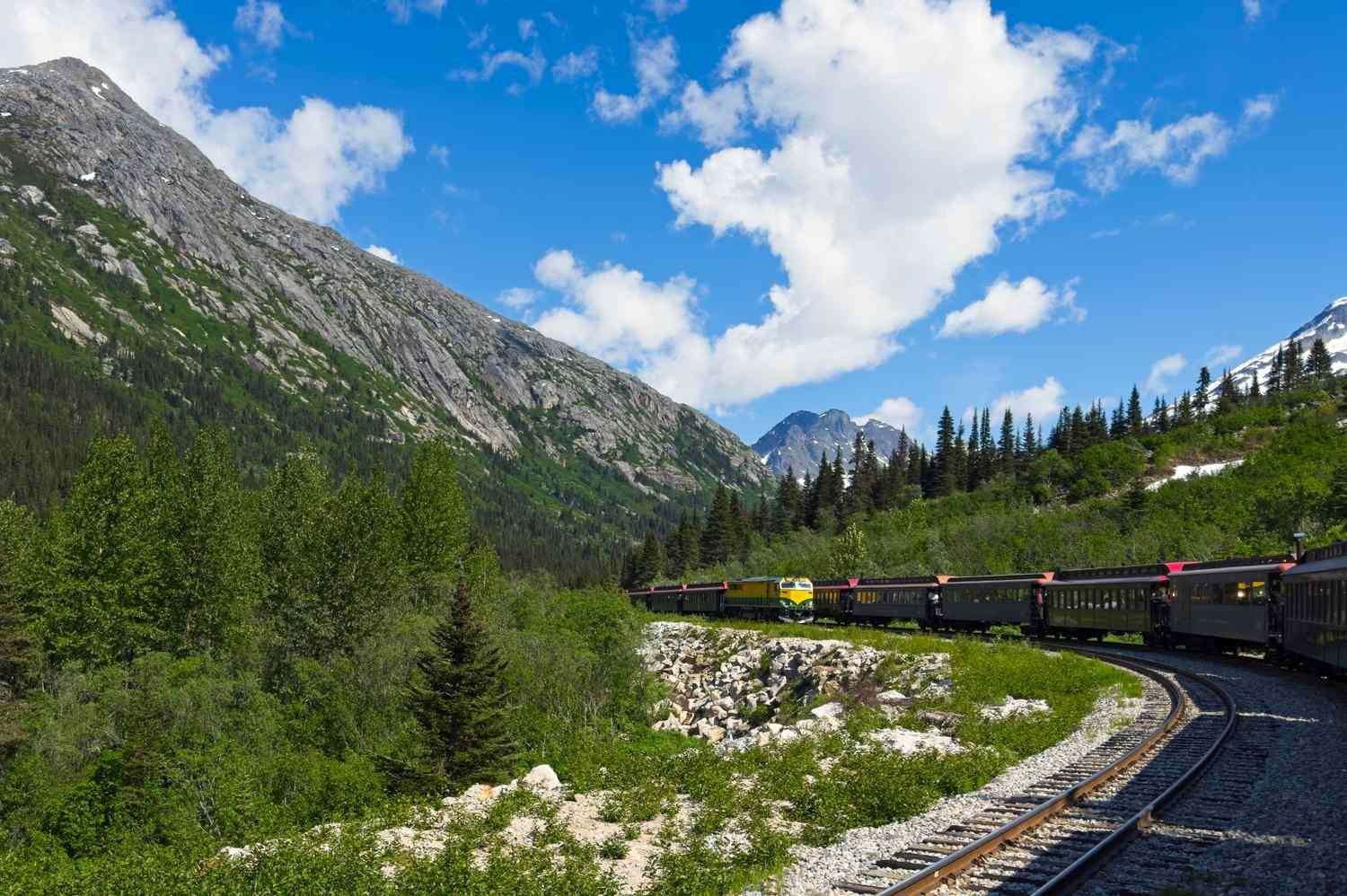This Historic Train Journey Was Named Canada’s Most Scenic—and It Passes Waterfalls, Trestle Bridges, and Mountain Cliff