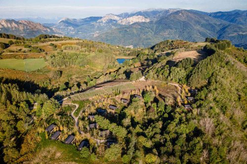 This Italian Resort in the Mountains of Tuscany Has 28 Miles of Trails, 16 Wooden Lodges, and Unforgettable Fresh Pasta