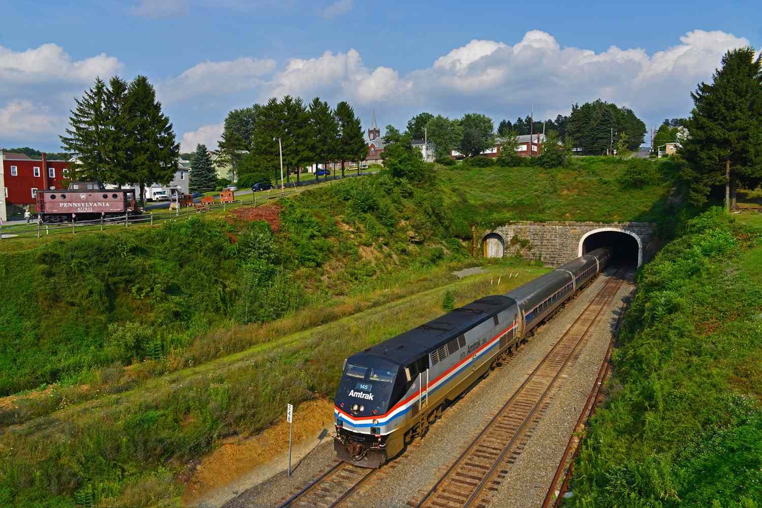 This 444-mile Amtrak Route Showcases the Scenic Heart of Pennsylvania—From Amish Country to a Famous Horseshoe Curve