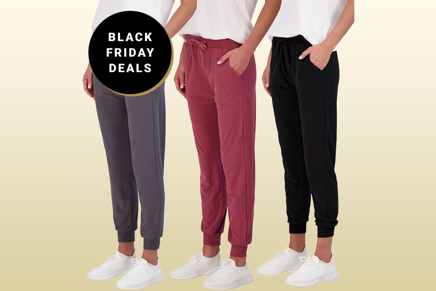 This 3-Pack of ‘Buttery Soft’ Joggers Is One of the Best Early Black Friday Deals We've Seen at $12 a Pair