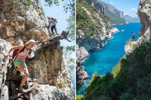 This Italian Island Has a 'Wild Blue' Hiking Trail — With Turquoise Fjords, Homemade Wines, and Mediterranean Vistas