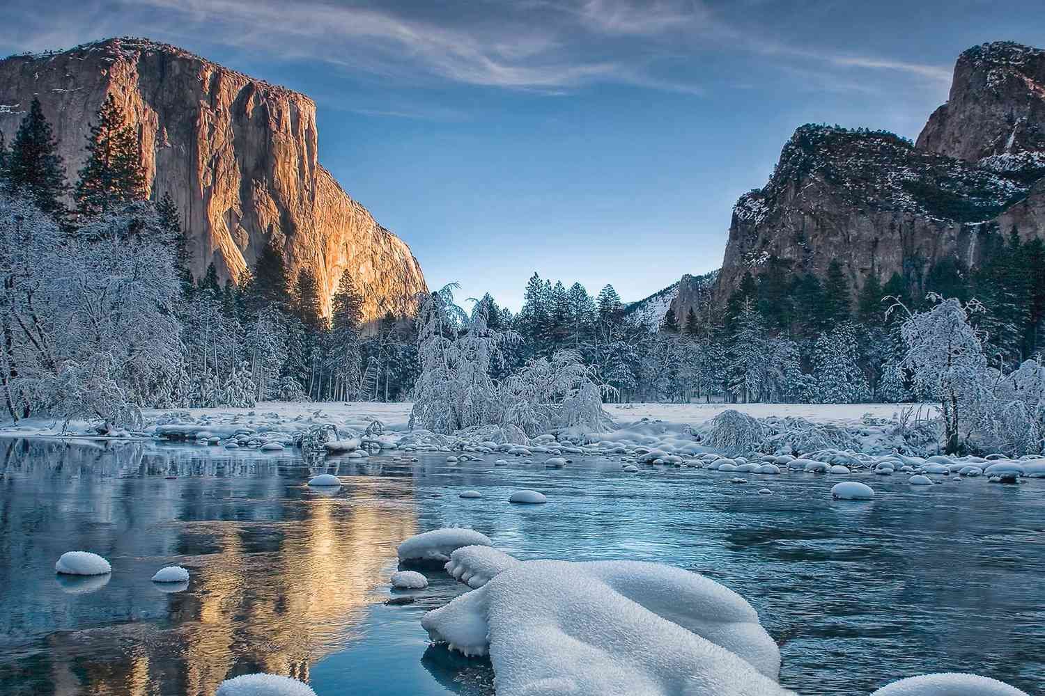 Your Guide to Visiting Yosemite in Winter — Skiing, Snowshoeing, and the Epic 'Firefall' Included