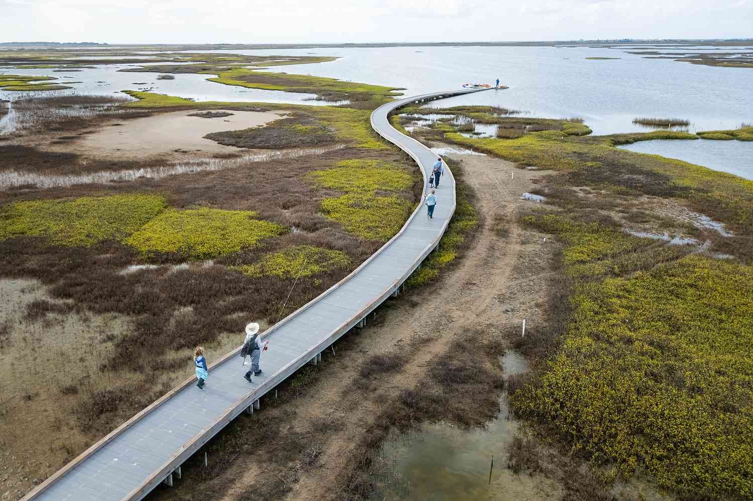 This Remote Texas Beach Town Is a Tranquil Escape, With Miles of Sandy Shoreline, Protected Wetlands, and Local Shrimp