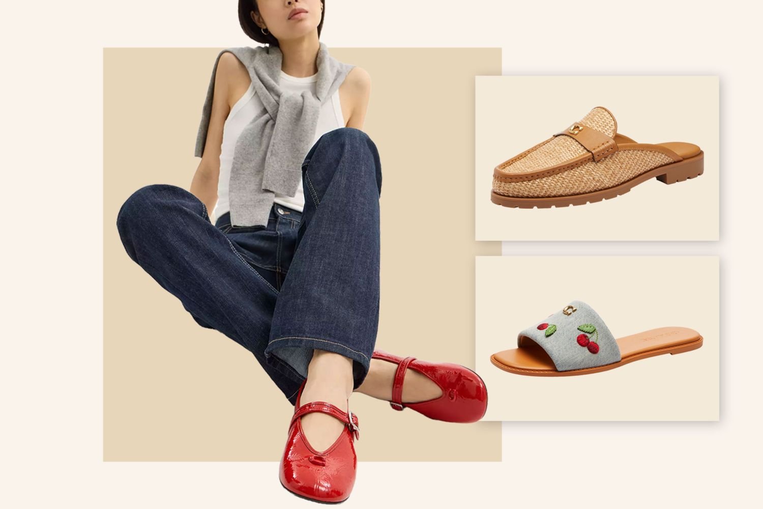 These Coach Flats Are the Comfortable Travel Shoes I’ll Be Wearing All Season—From $67 at Amazon