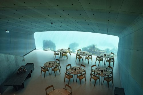 Europas erstes Unterwasser-Restaurant hat in Norwegen eröffnet!