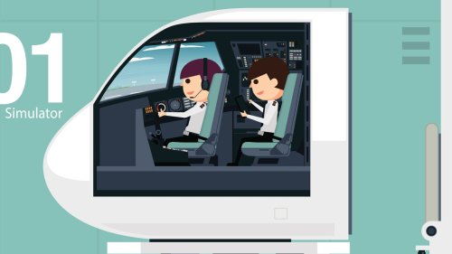 Una jornada en un simulador de vuelo: así entrenan los pilotos