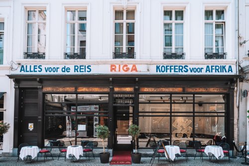 Hotel Riga in Antwerpen: Zu Hause im alten Kofferladen