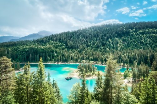 Caumasee Flims – Karibikfeeling in der Schweiz