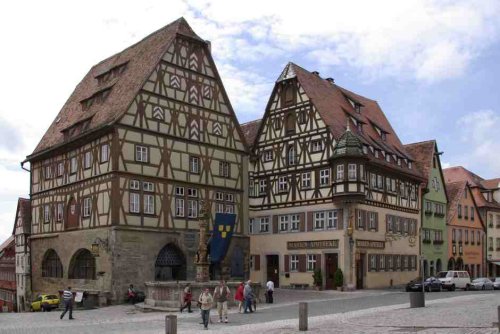 Hotels in Rothenburg ob der Tauber an der Romantischen Straße