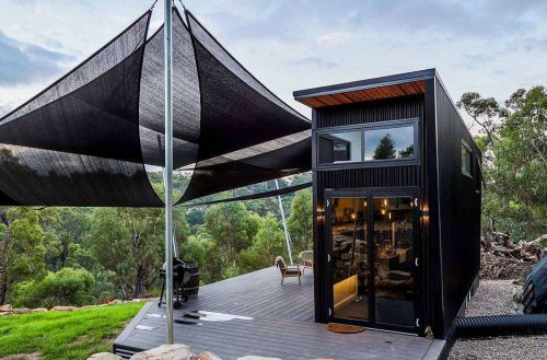 Couple Constructs Stunning, Ultra-Modern Tiny House Together