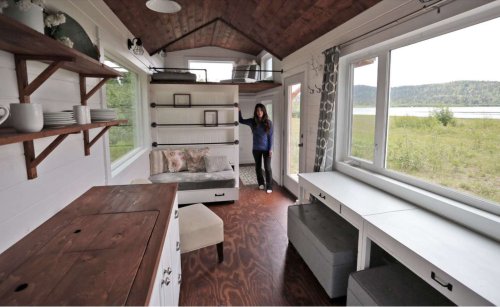 Alaskan Mom Builds Lovely Tiny House and Is Offering the Plans for Free
