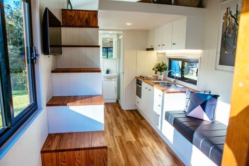 Familiar Layout Gets the Modern Treatment in This Bright Tiny House (Video)