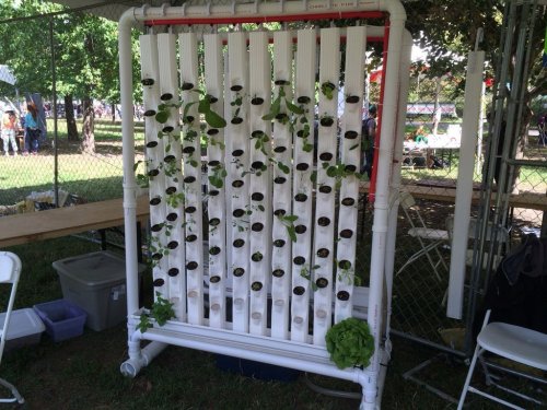Raspberry Pi Arduino Are the Brains of This Automated DIY Vertical Hydroponic Garden