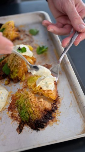 Gerösteter Wirsing aus dem Ofen - schnell & lecker! - trickytine
