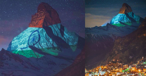 The Indian Tricolour Beamed On Switzerland’s Matterhorn Peak To Spark Hope During COVID Pandemic