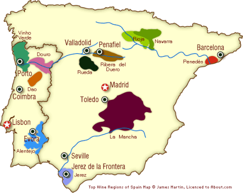 What Regions in Spain and Portugal Have the Best Wine?