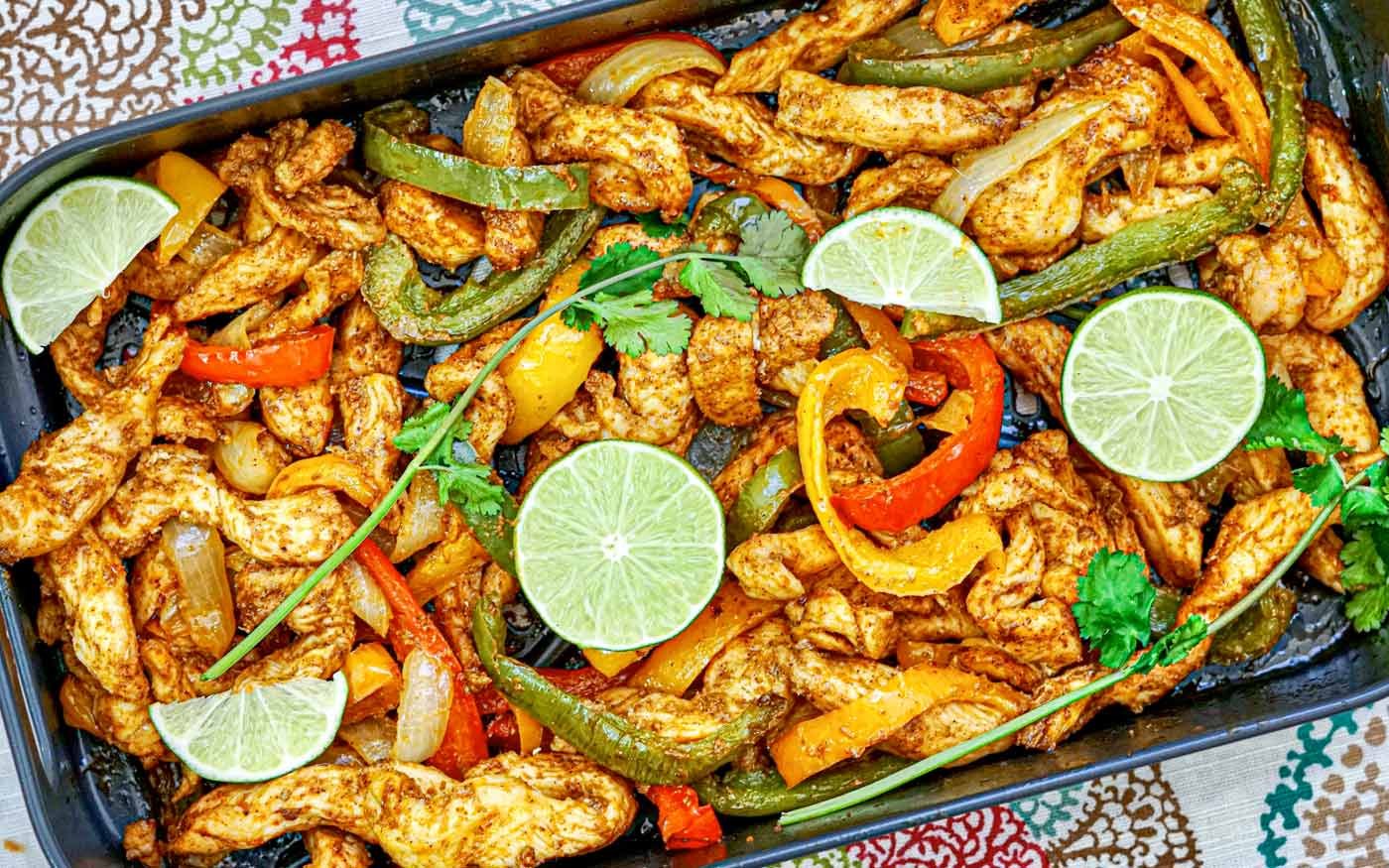 Air Fryer Chicken Fajitas