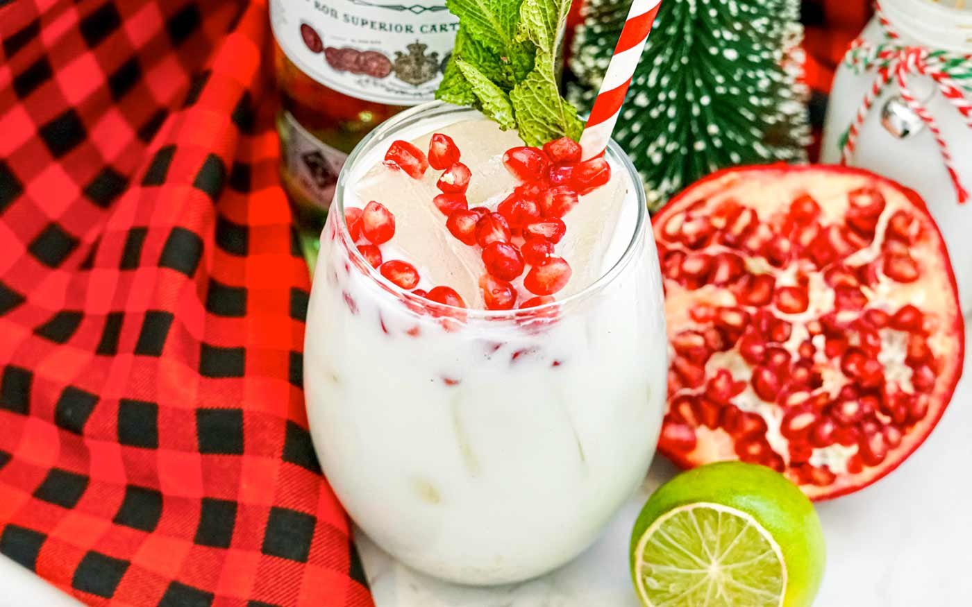 White Christmas Mojito