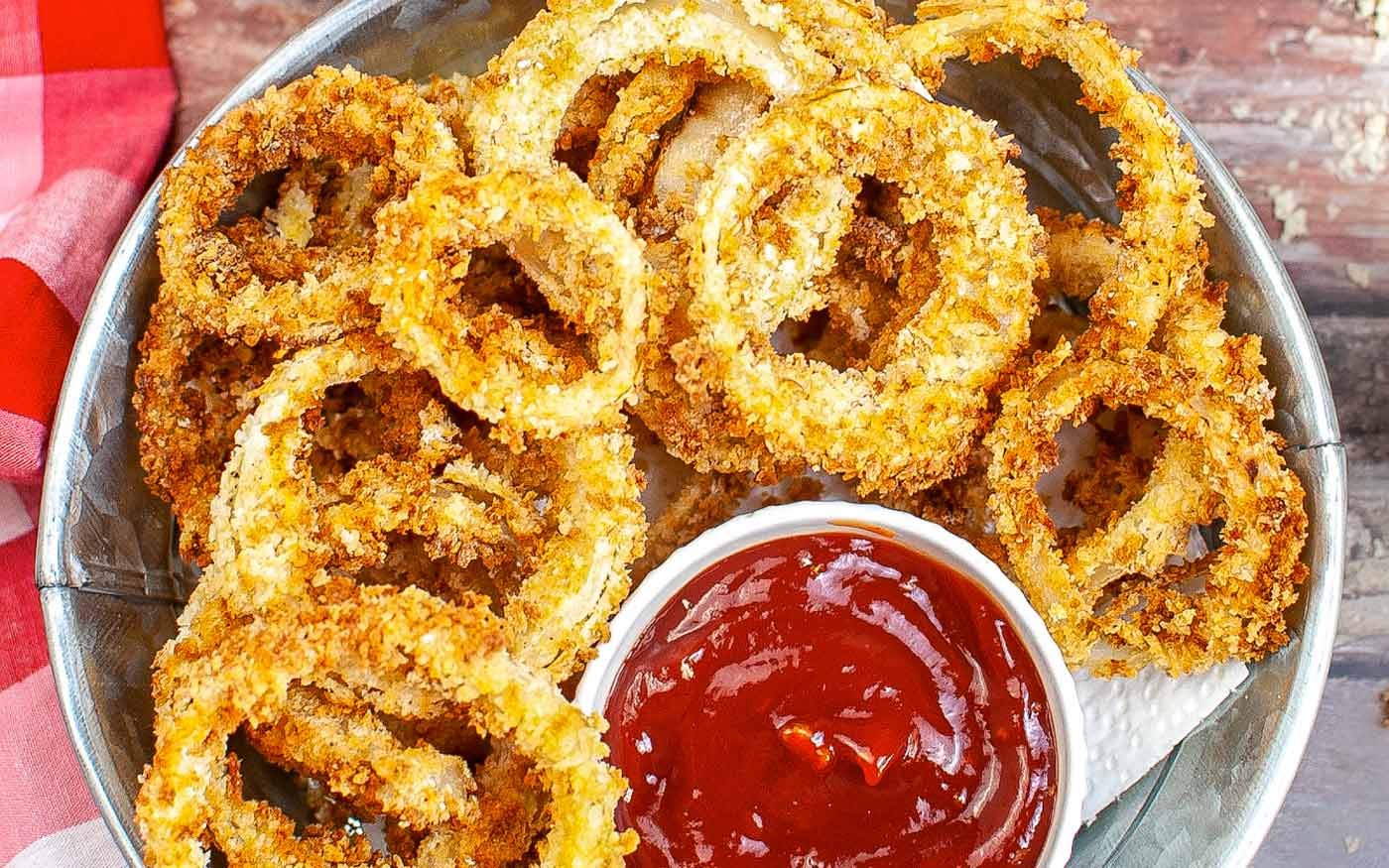 Homemade Onion Rings in the Air Fryer