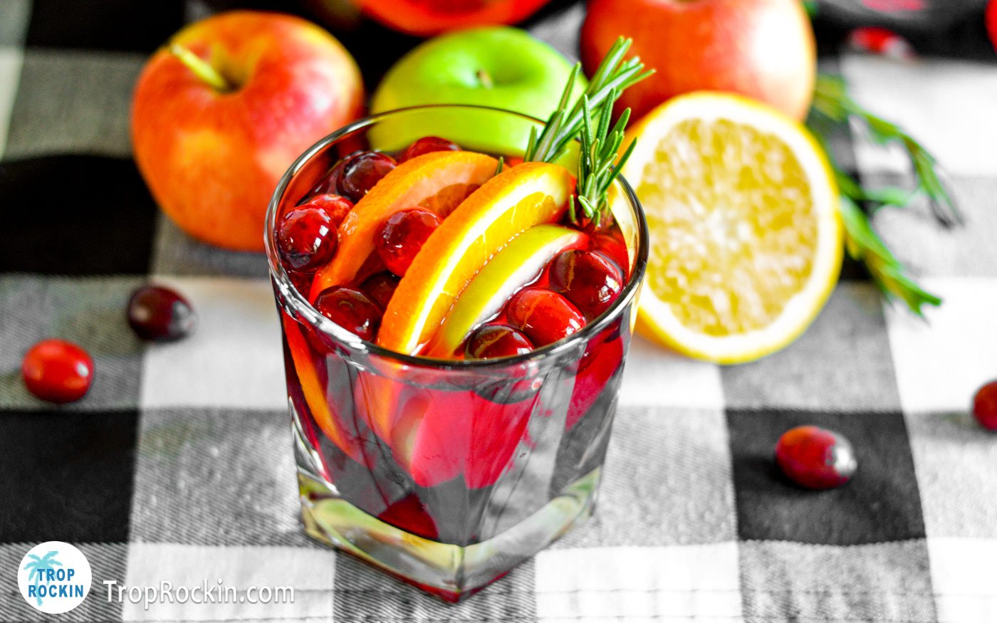 Cranberry Sangria - Perfect Holiday Sangria!