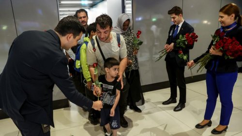 First Turkish evacuees from Sudan arrive in Istanbul