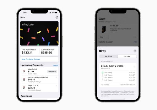 Apple may check your purchase history for Pay Later approvals