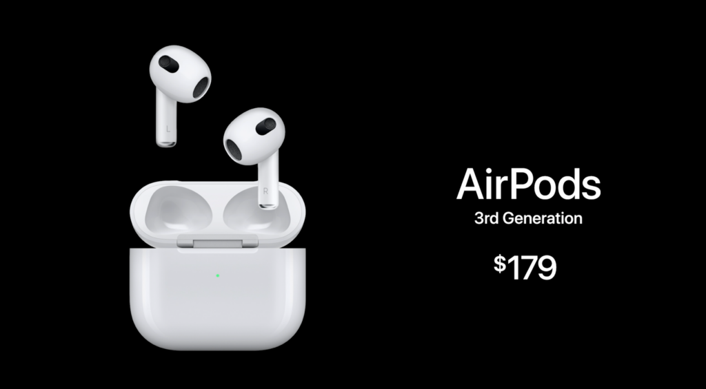 AirPods 3 finally unleashed at Apple event