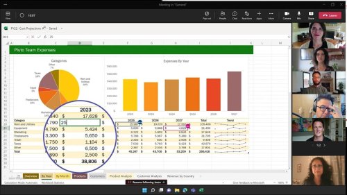 Microsoft Teams reveals Excel Live for real-time spreadsheet collaboration