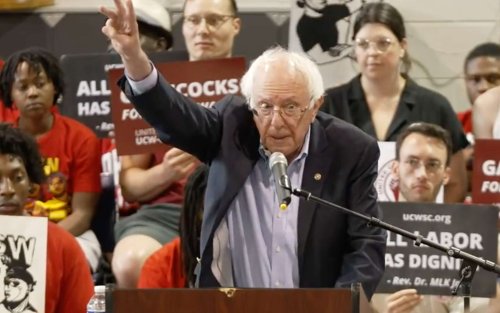 Sanders Denounces Morality of System Where 3 Are Richer Than 165 Million People