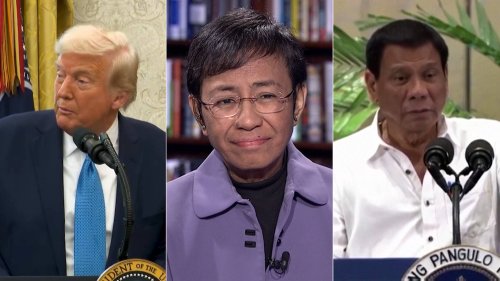 Nobel Laureate Warns Trump Is Following Duterte Model to Crack Down on Press