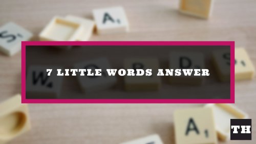 7 Little Words May 15 2025 Answers (5/15/25)