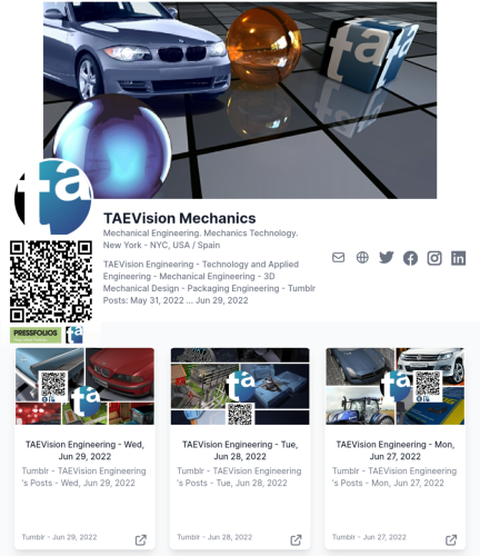 TAEVision Engineering — 📰 I just updated my Pressfolio:  TAEVision...